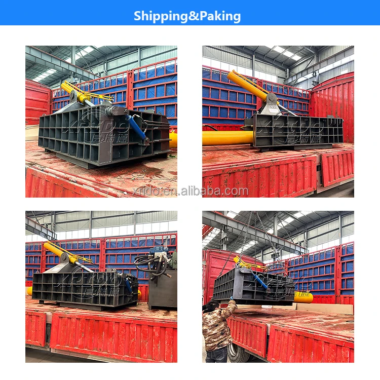 waste metal scrap metal compactor baler balling press machine scrap metal balers for sale