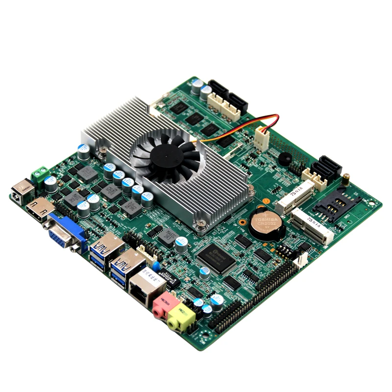 Intel HM76/HM77 чипсет i3/i5/i7 CPU материнская плата на борту DDR3 SODIMM 204 Socket Max поддержка 8GB Ram