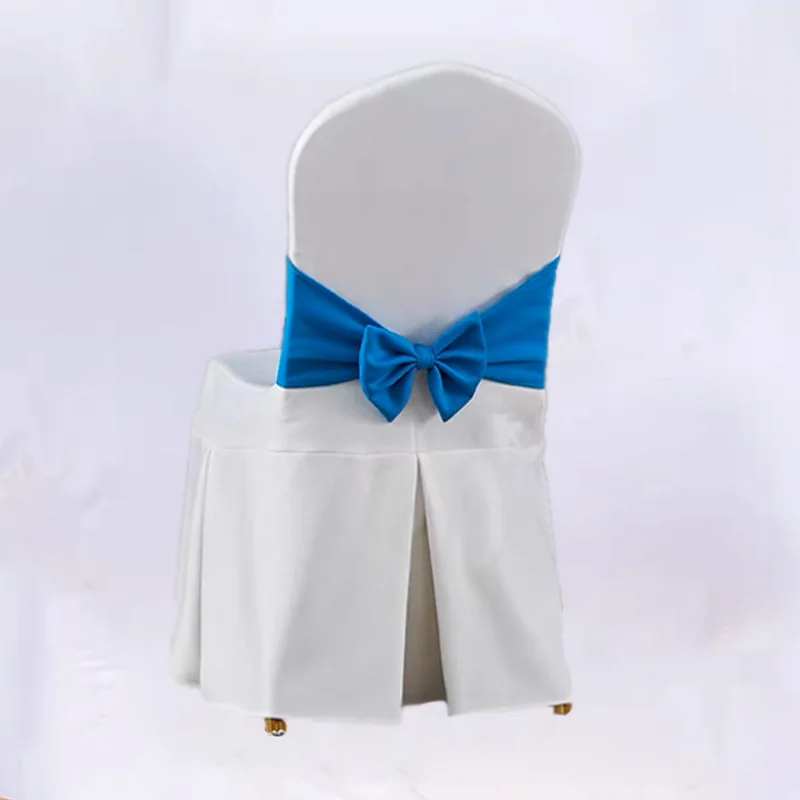 Select Supplier White Spandex Stretch Chair Covers Decoration Wedding Party Spandex Stretch Wedding Chair Covers