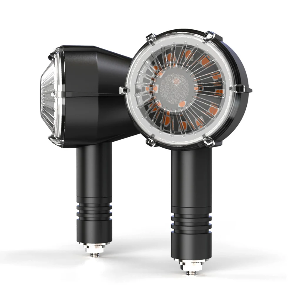 12V IPX6 vortex daytime warning ABS waterproof motorcycle turn signal led light