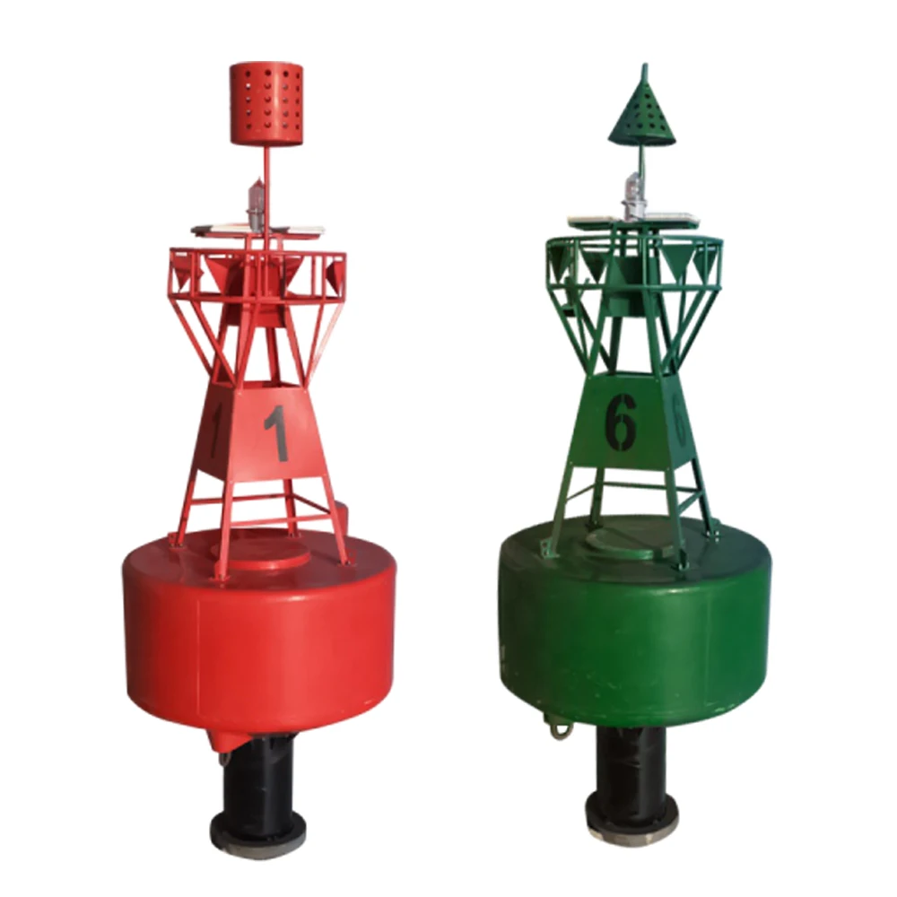 Marine Led Light Equipped Maritime Navigational Aid Marking Buoys