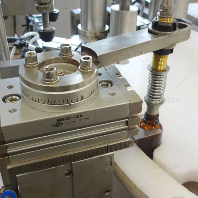 Competitive Price Automatic 5ml 10ml Essential Oil Bottle Filling Machine Auto Small Dropper Bottle Filling Capping Machine
