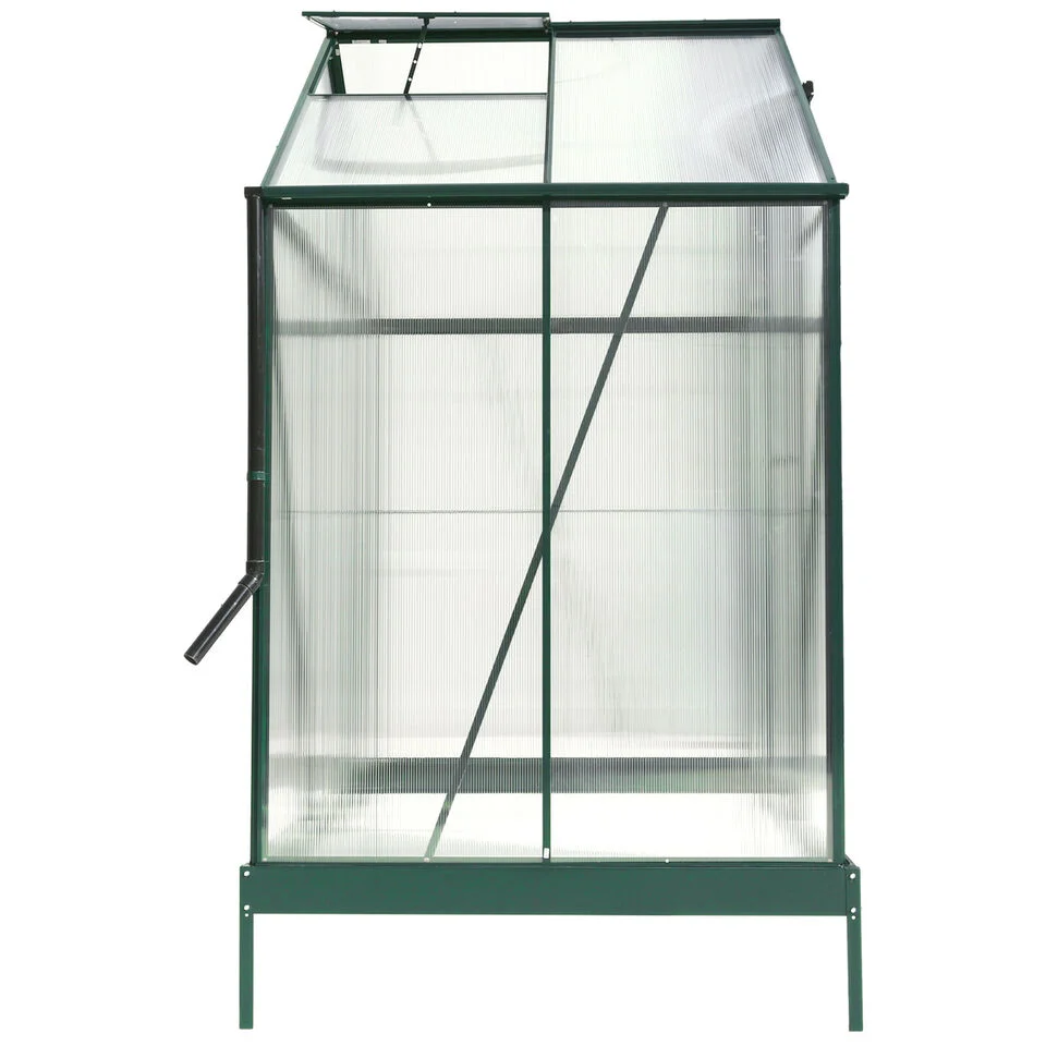 Xinxihang Polycarbonate Green House Walk in Aluminum PC Small Garden Greenhouses for Sale