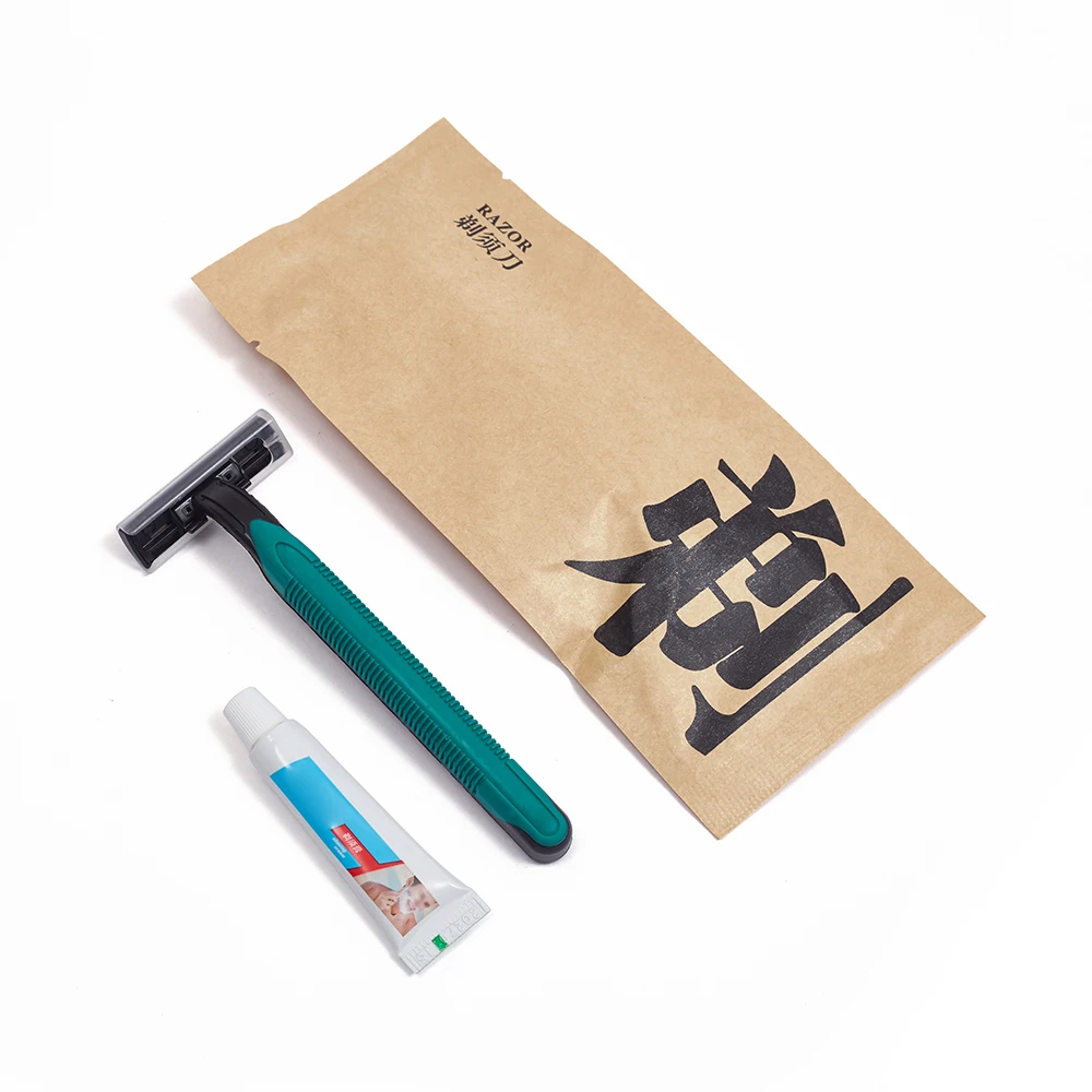 Eco-friendly Biodegradable Package Guest Room Amenities Kits 5 Star Luxury Hotel Amenity Set