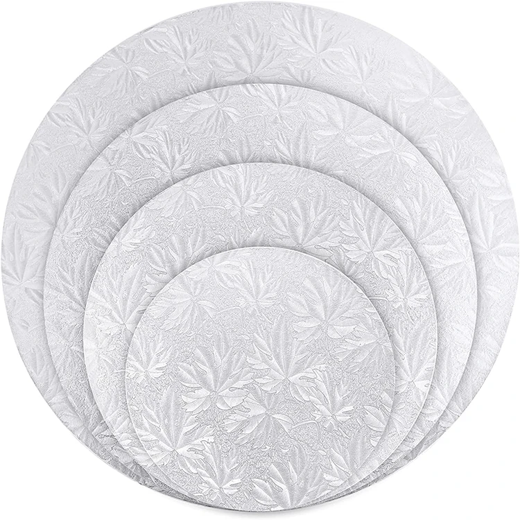 Cake Board Sustainable 6-12inch Cake Drum With Spatula Non-slip Mdf Cake Board