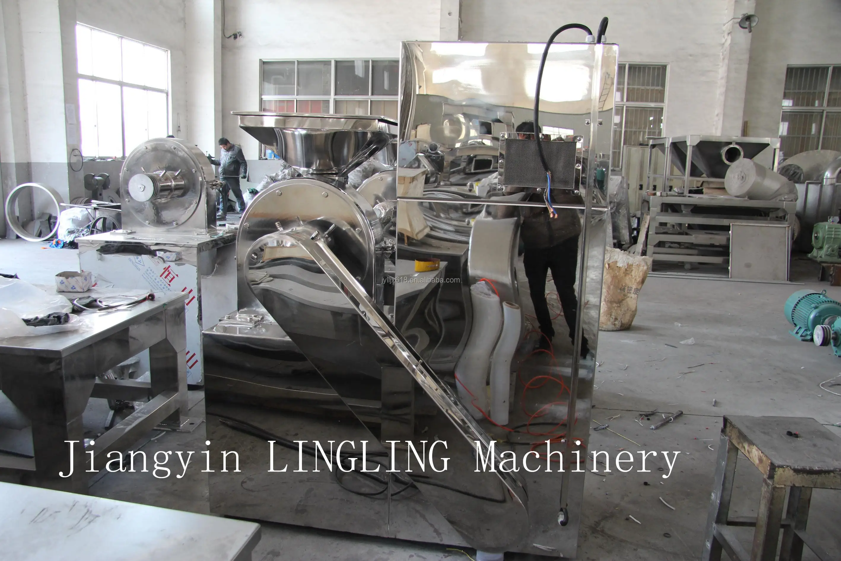 Small cocoa grinder/cocoa powder making process machine with CE