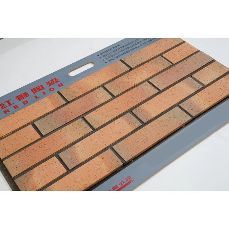 Облицовочная плитка из красной глины