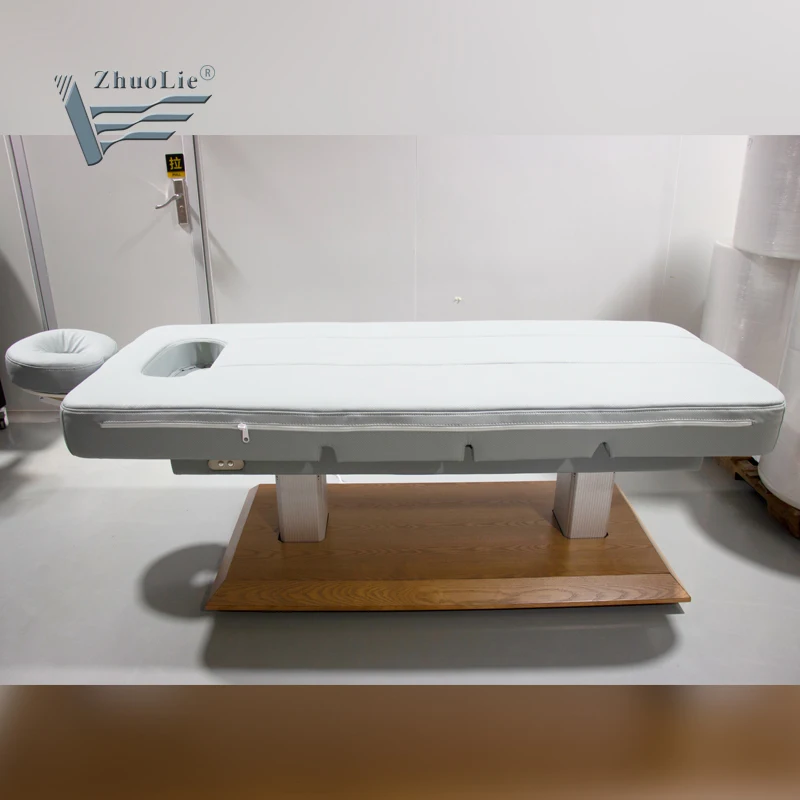 4 Motors Electric Beauty Bed Lifting Adjustable Head Spa Bed Beauty Salon Spa Massage Tables and Beds