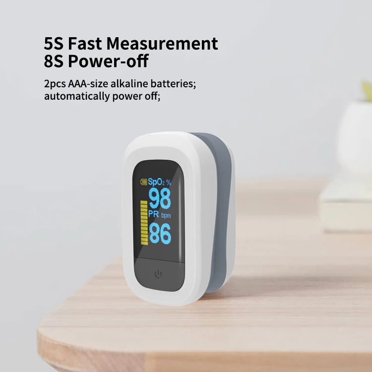 Yonker OLed Display handheld Oxi meter Portable Oxmetro Fingertip pulse oximeter finger medical digital oxymetre pulse