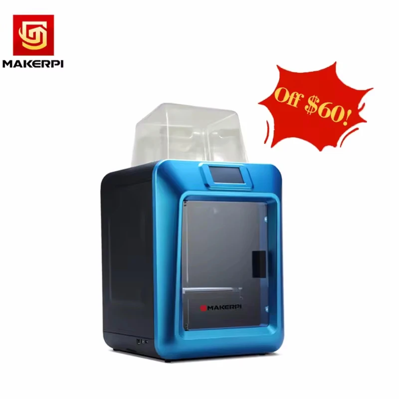 MakerPi K5 Plus Affordable Different Filament Different Nozzle Modules Industrial Laser Desktop 3D Printer 2024
