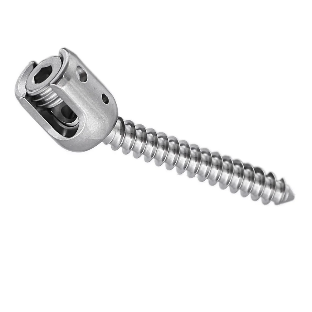 
Orthopedic implants Monoaxial Pedicle Screw for Spinal orthopedic surgery surgical screw 