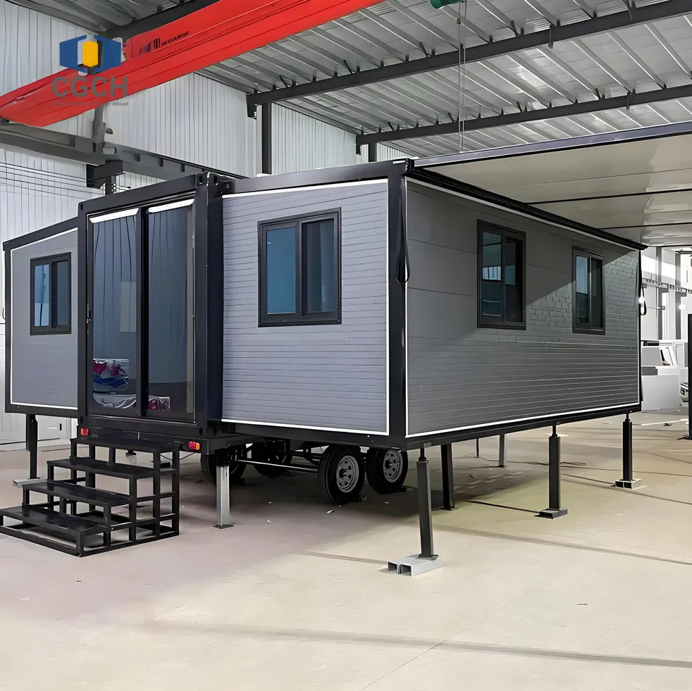 CGCH 20ft 2 Bedroom Expandable Container house Australia Tiny Mobile home Portable Prefabricated Modular house
