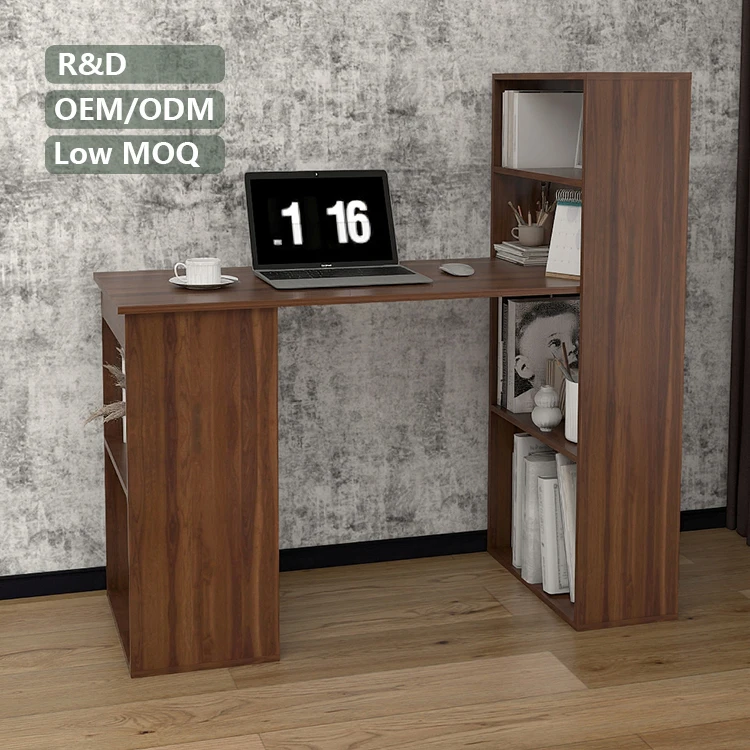 Space Saving Furniture Fold Out Convertible Wall Mount Desk Study Table Cheap Folding Office Computer Desk Modern Wooden 10pcs