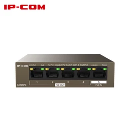 IP-COM G1105PD 5 Port Gigabit Ethernet PoE Switch 4 Port 1000M PoE For IP Camera