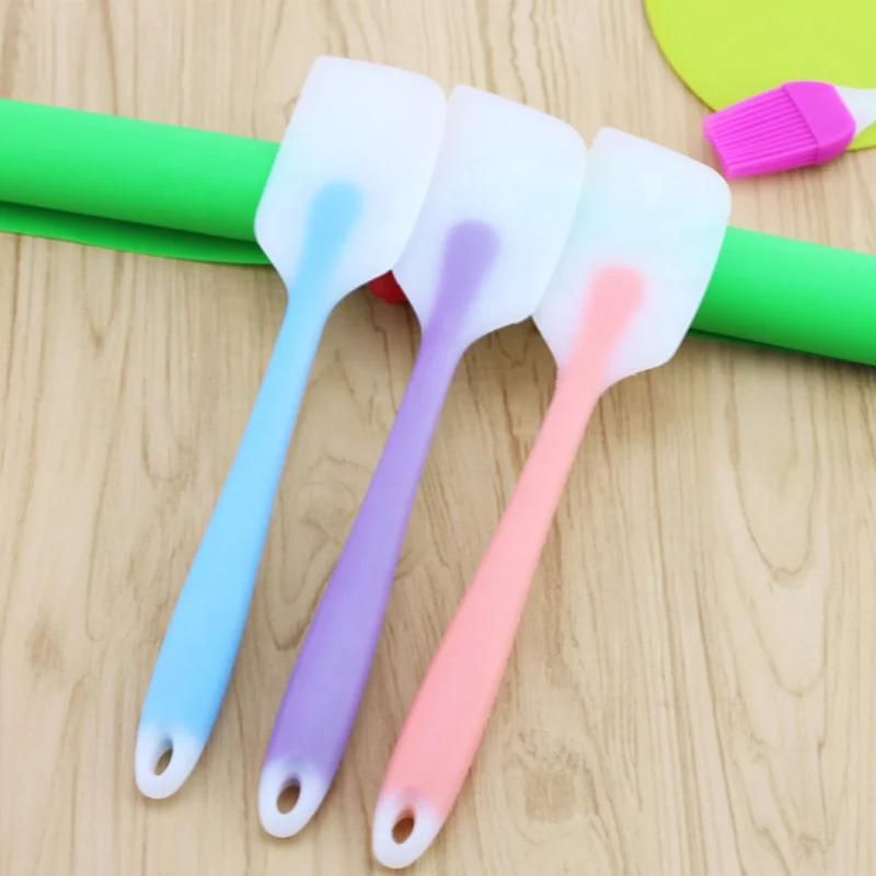Heavy Duty BPA Free Plastic Spatula Set Heat Resistant Flexible Spatula