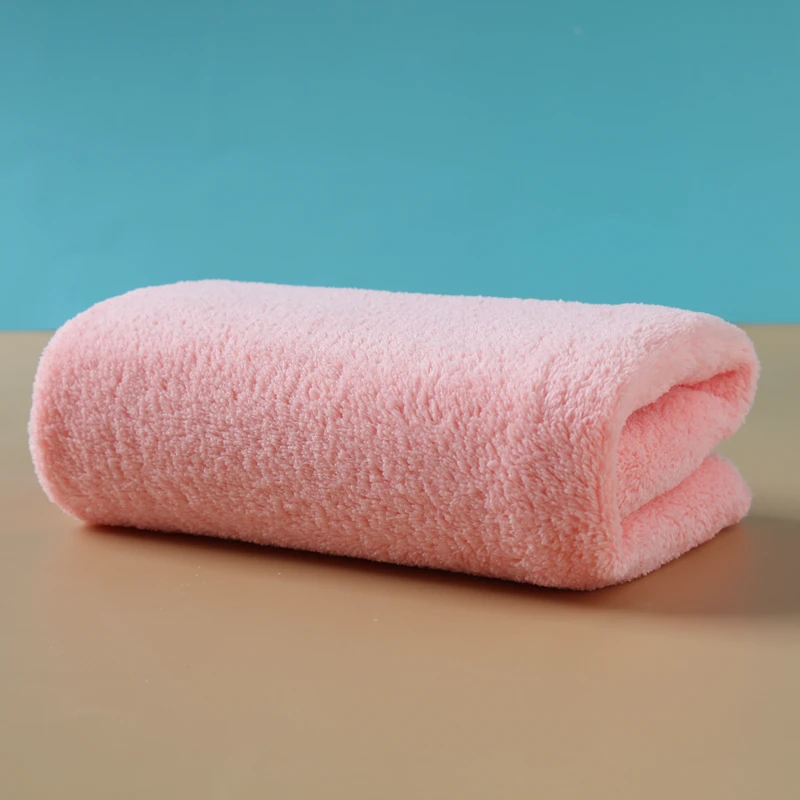 Cheap Coral Fleece Towel Set Bathroom Face Towel Gift Set Box Two Pieces Set Bath Towels