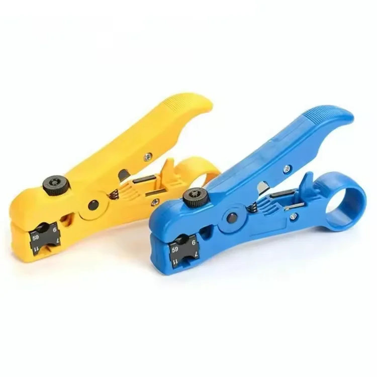 Wire Stripper - Precise Cutting Cable Wire Strippers Multifunctional Wire Stripping Cutter for coaxial and catv