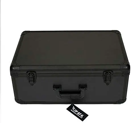 large aluminum briefcase for mattel Tesla truck model toy