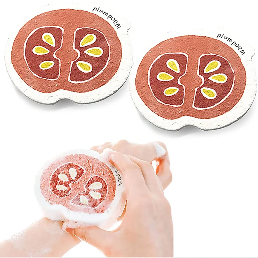 DROPSHIPPING  Kitchen Dish Bowl Cleaning Sponge Brush Custom Compressed Natural Wood Pulp Cotton Cellulose Sponge