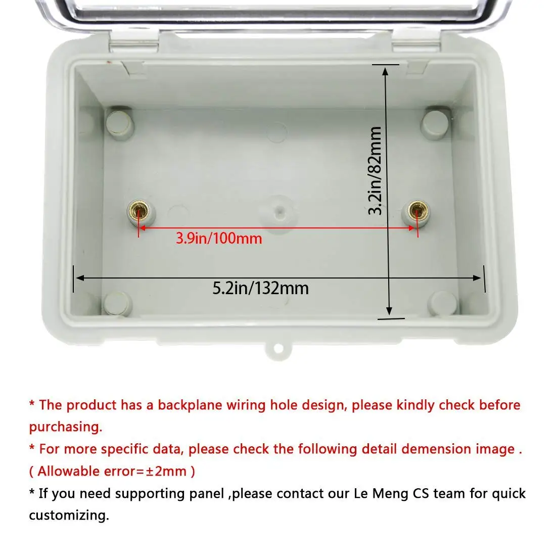 Ip67 Abs Pvc Plastic Control Panel Enclosure Explosion Proof Junction Box Electronic Waterproof Box Electric Junction Box
