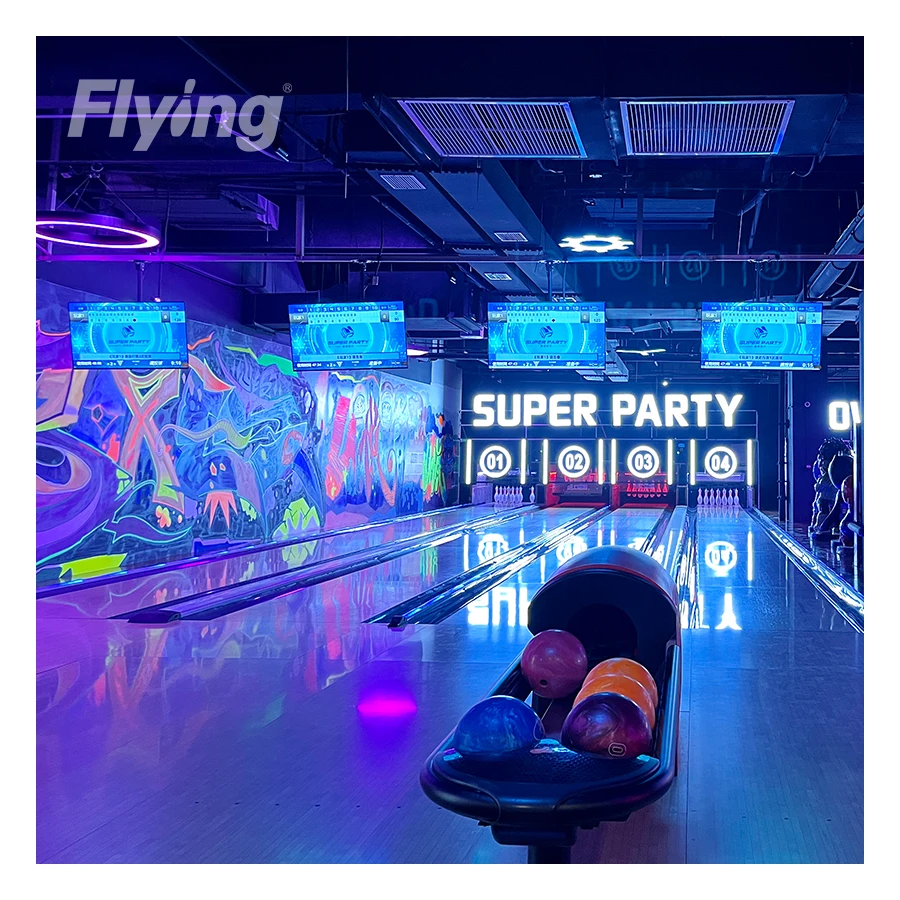 Flying Wholesale New Bowling Machine Entertainment Ten Pins Bowling Equipment