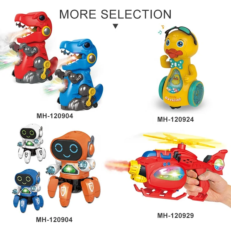 Kids battery operated dancing robot electric universal toy robots with light and sound