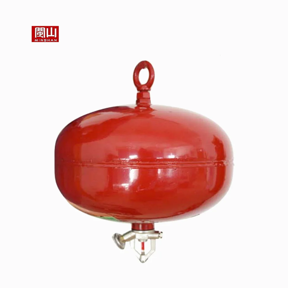 Hanging dry powder automatic fire extinguisher