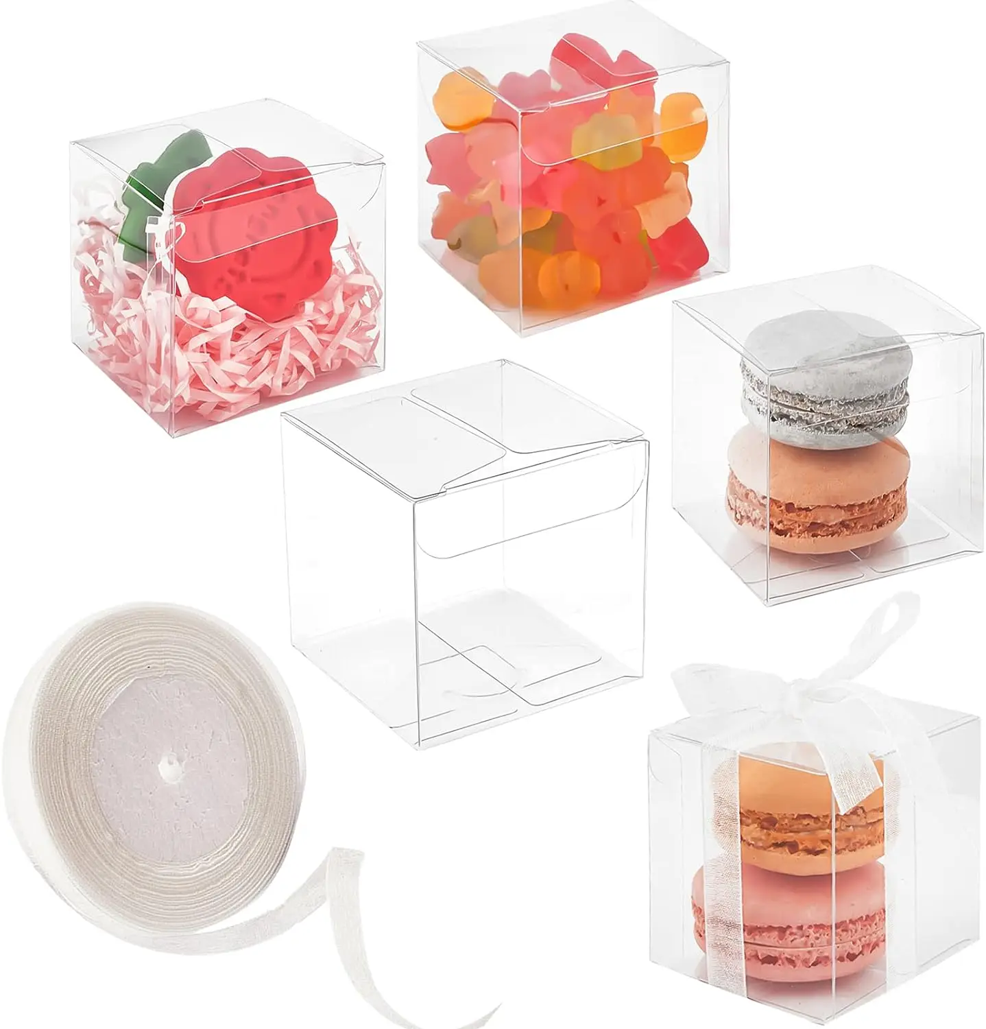 Hot Selling Plastic Gift Boxes Clear PVC Box Custom Recycled Clear Plastic Box