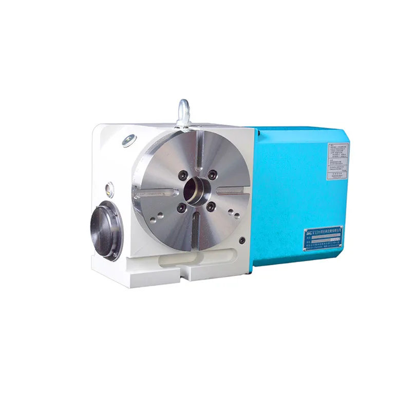 Factory Sale Hydraulic Pressure Brake 4th Axis Rotary Table Cnc Milling Machining Center Rotary Table with Special Made Block