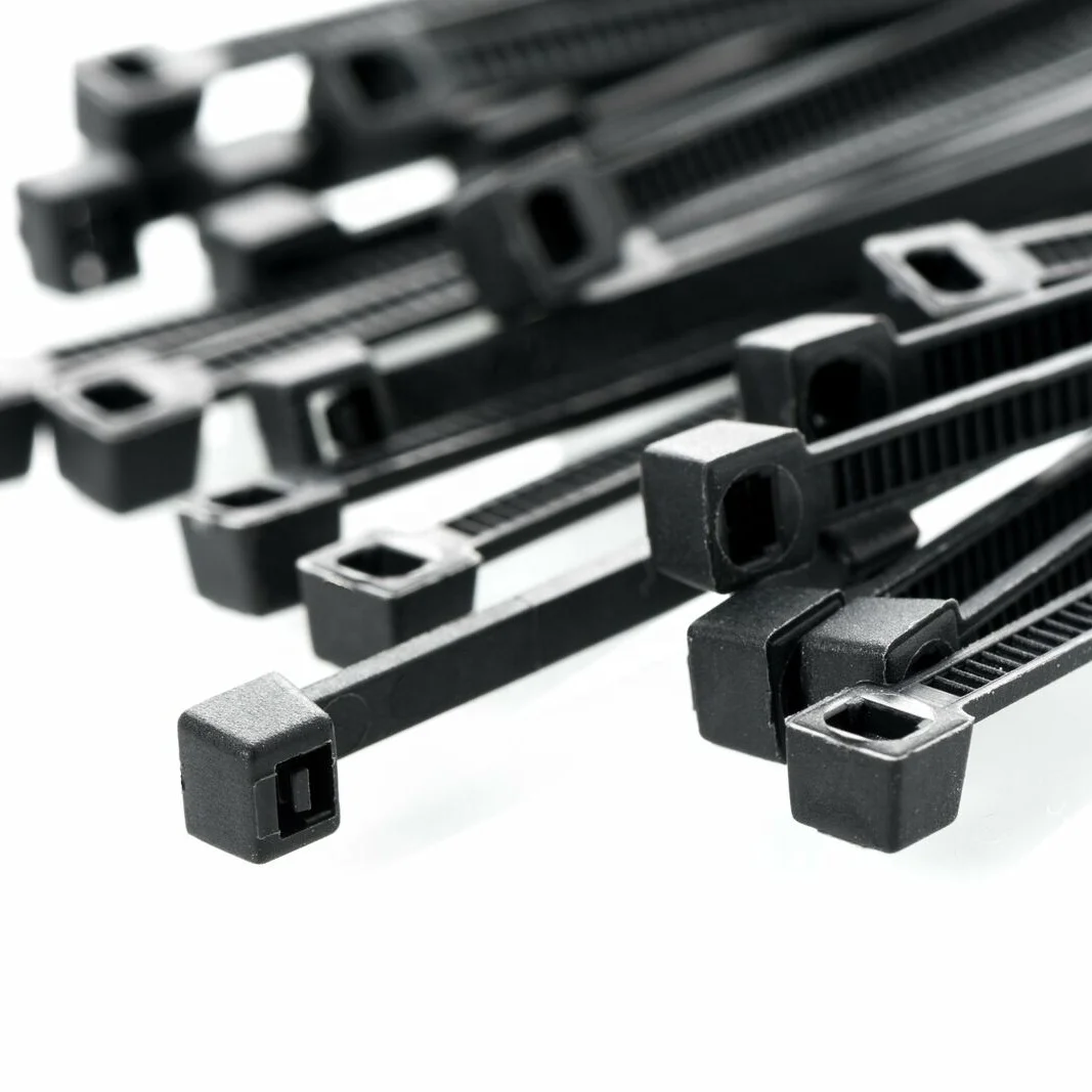 Multi-Purpose Cable Tie Nylon 66 Black Color Ties PA66 Nylon 3*150mm Zip Ties Heavy Duty Nylon Plastic