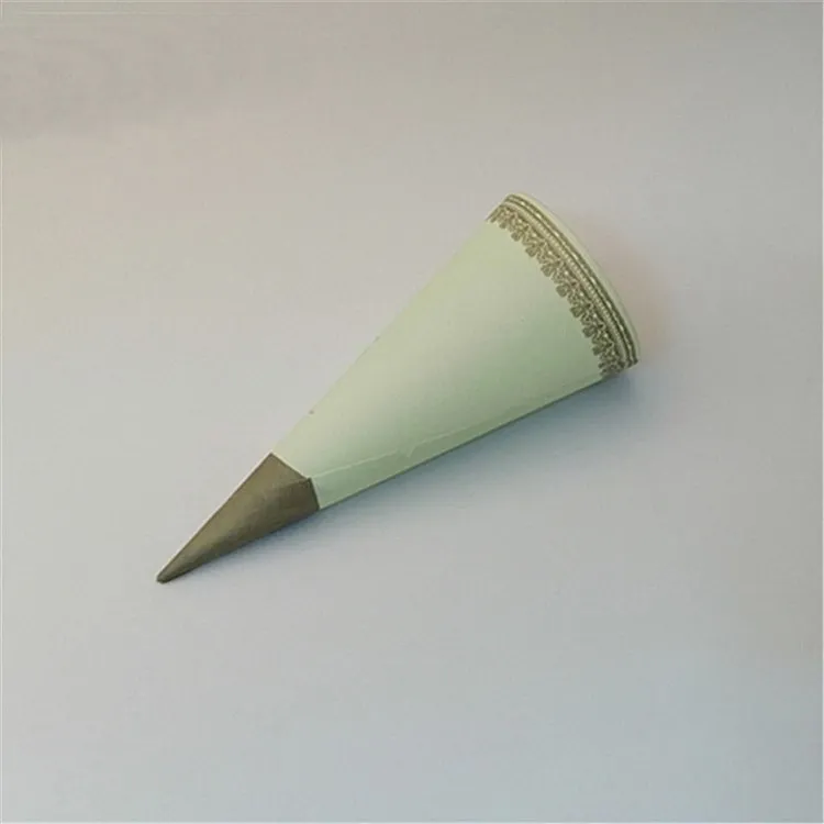 
Ice cream paper holder cone shape paper cone container for ice cream 