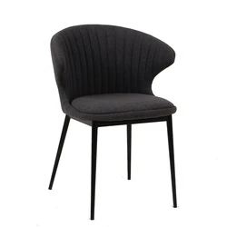 Лидер продаж, Роскошные красочные тканевые изогнутые спинки, квадратные сетчатые спинки, утолщенные подушки, стулья для столовой, распродажа