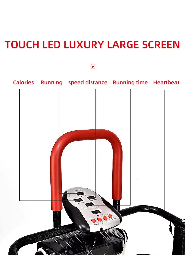 Manual Walking Treadmill with multi-function Fitness Home Auto-Folding Incline Treadmill