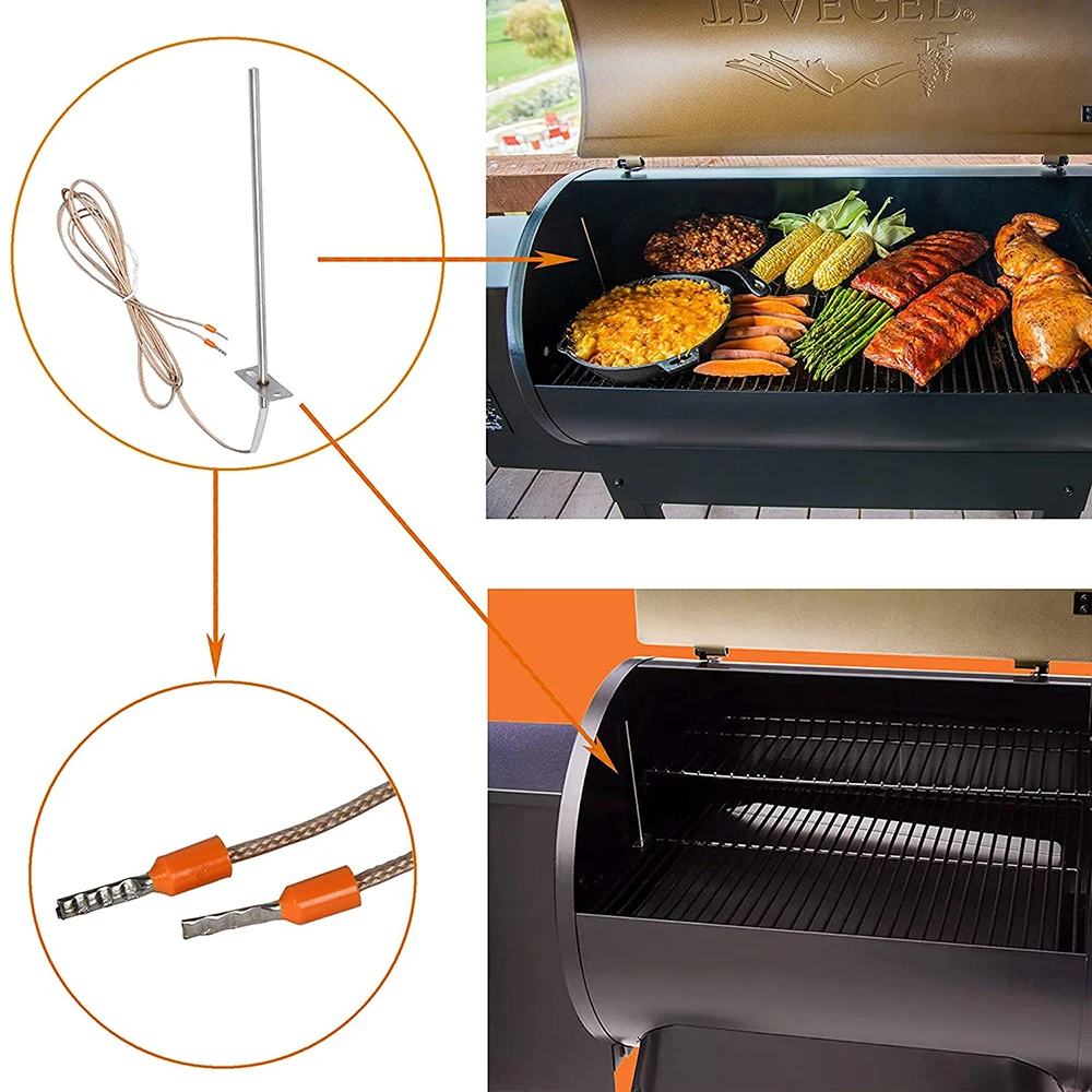 Dese RTD оптом oem odm Пользовательский логотип dese bbq аксессуар Водонепроницаемый гриль мясо ss304 pt1000