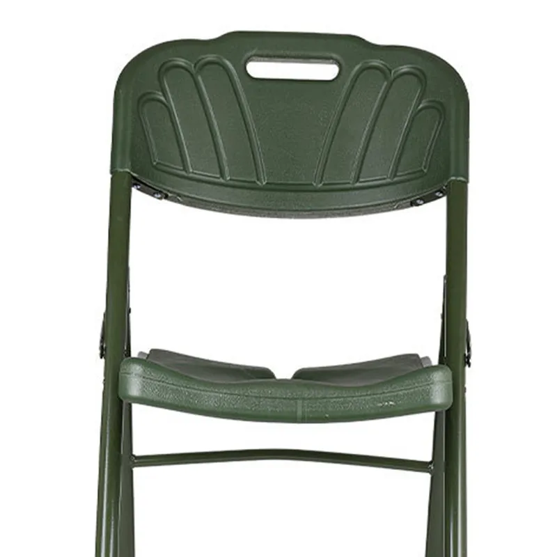 New Blow Molded portable Folding Office Field Recreational Picnic Table Camping Chair Outdoor Camping Chair Wholesale