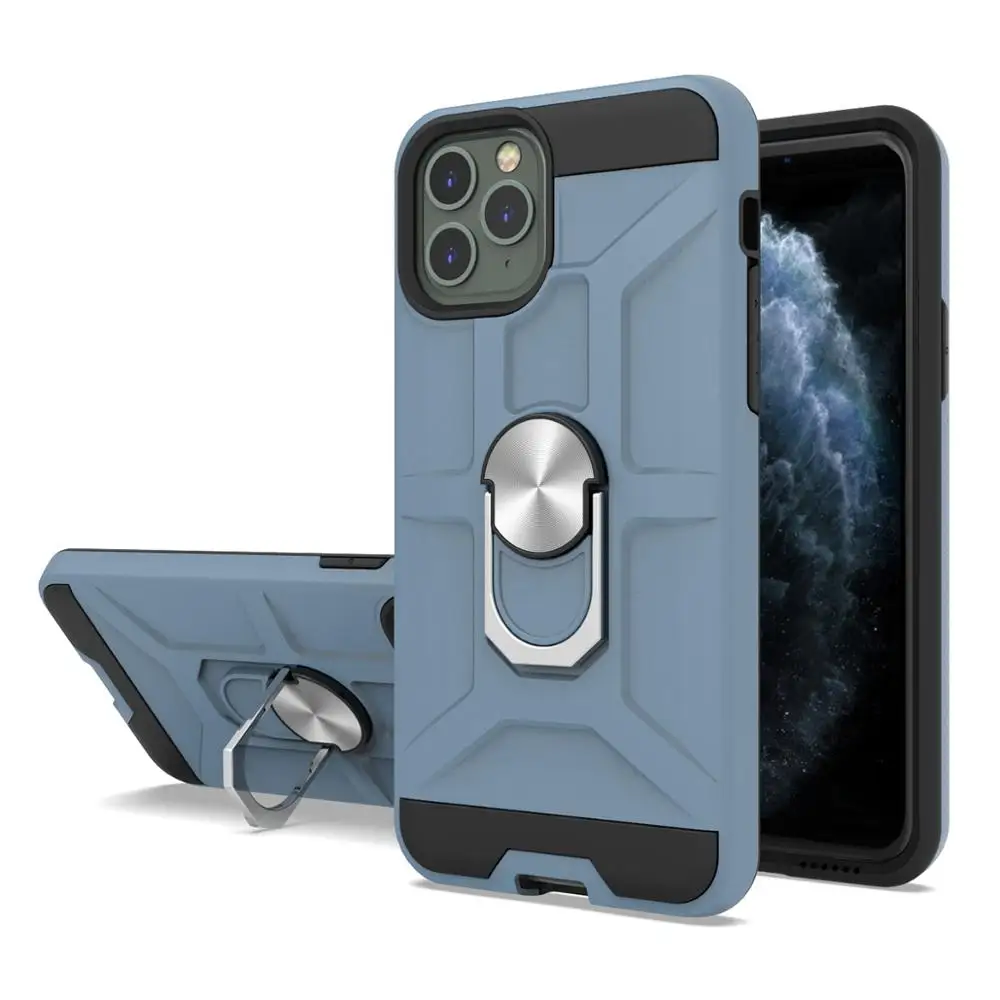 360 кольцо Вращающийся Кронштейн чехол для телефона протектор de celular для iPhone 11 Pro