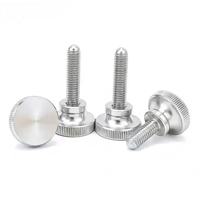 304 stainless steel M3/M4/M5/M6/M8/M10/M12 metric pattern knob hand screws
