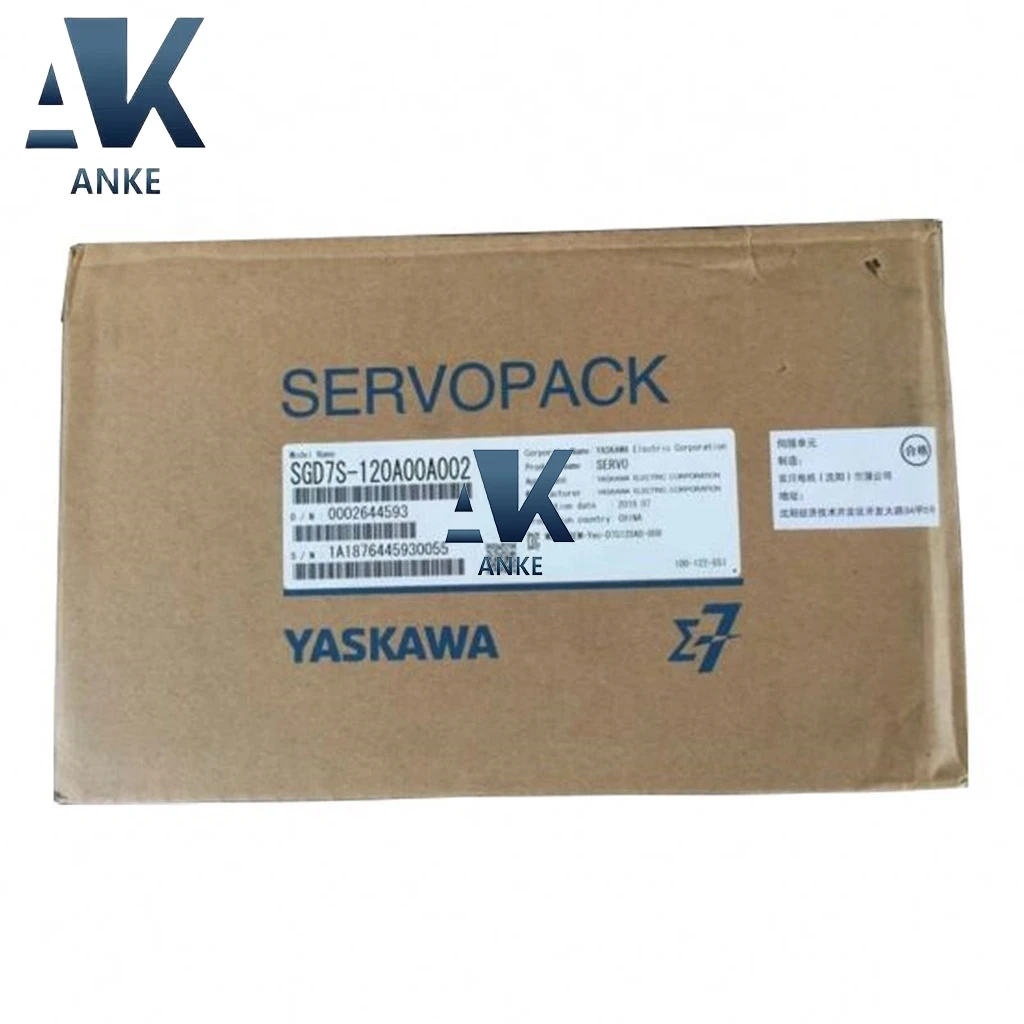 IN Stock YASKAWA Servo Driver with Moter SGD7S-120A00A Servopack Brand New
