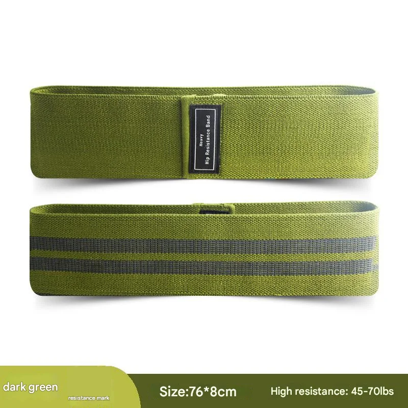 Custom Gym Elasticity Loop Bands Adults Polyester-cotton Hip Bands Loop Bands For Home Exercise