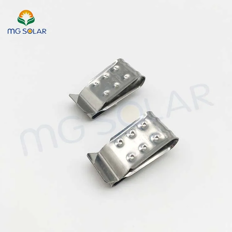 Solar PV Mounting System Roof Components SUS 304 Cable Clip
