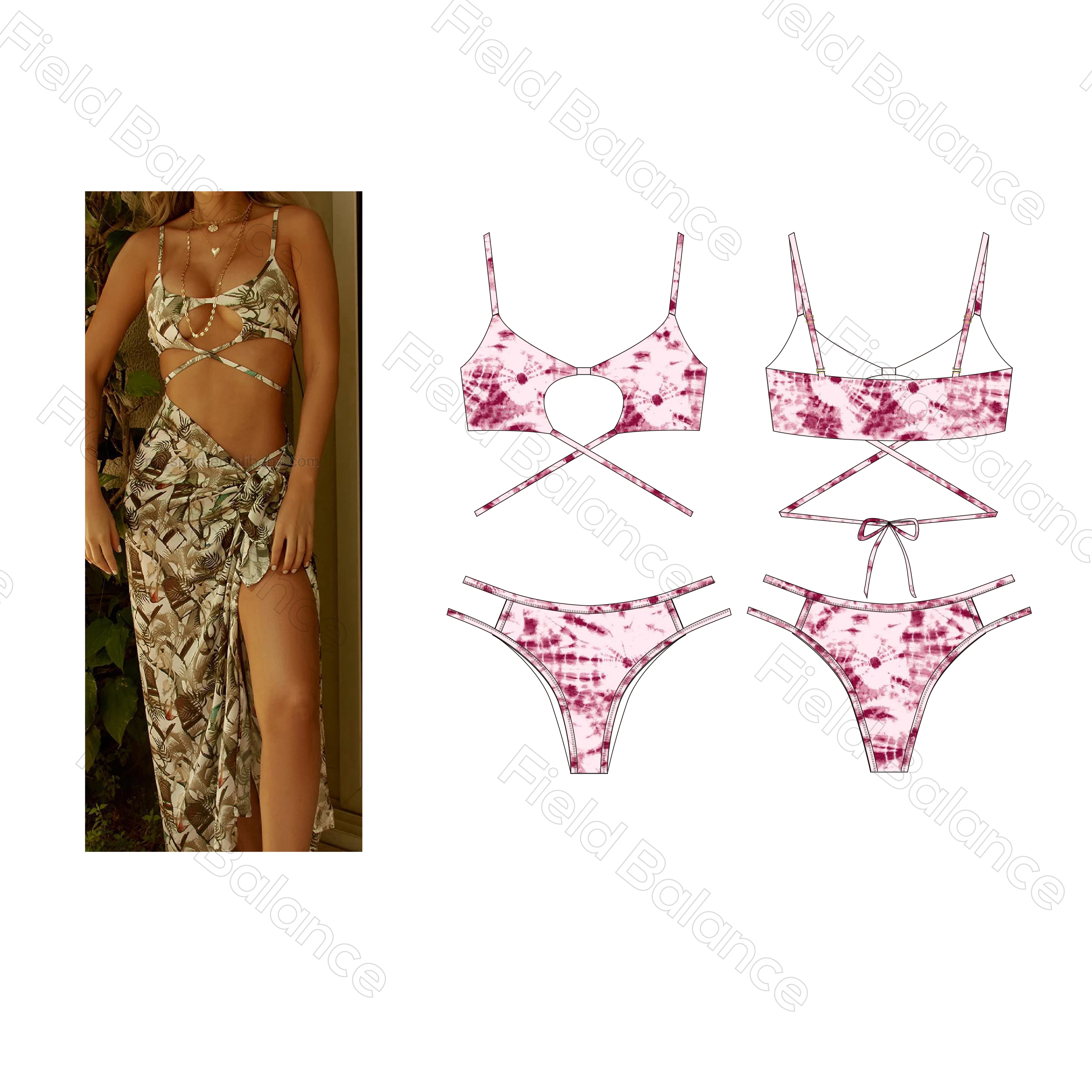 Swimwear Bikini Custom Private Label logo Oem Designer Quality Swimwear Manufacturers Woman Lady Bikinis Swimsuit