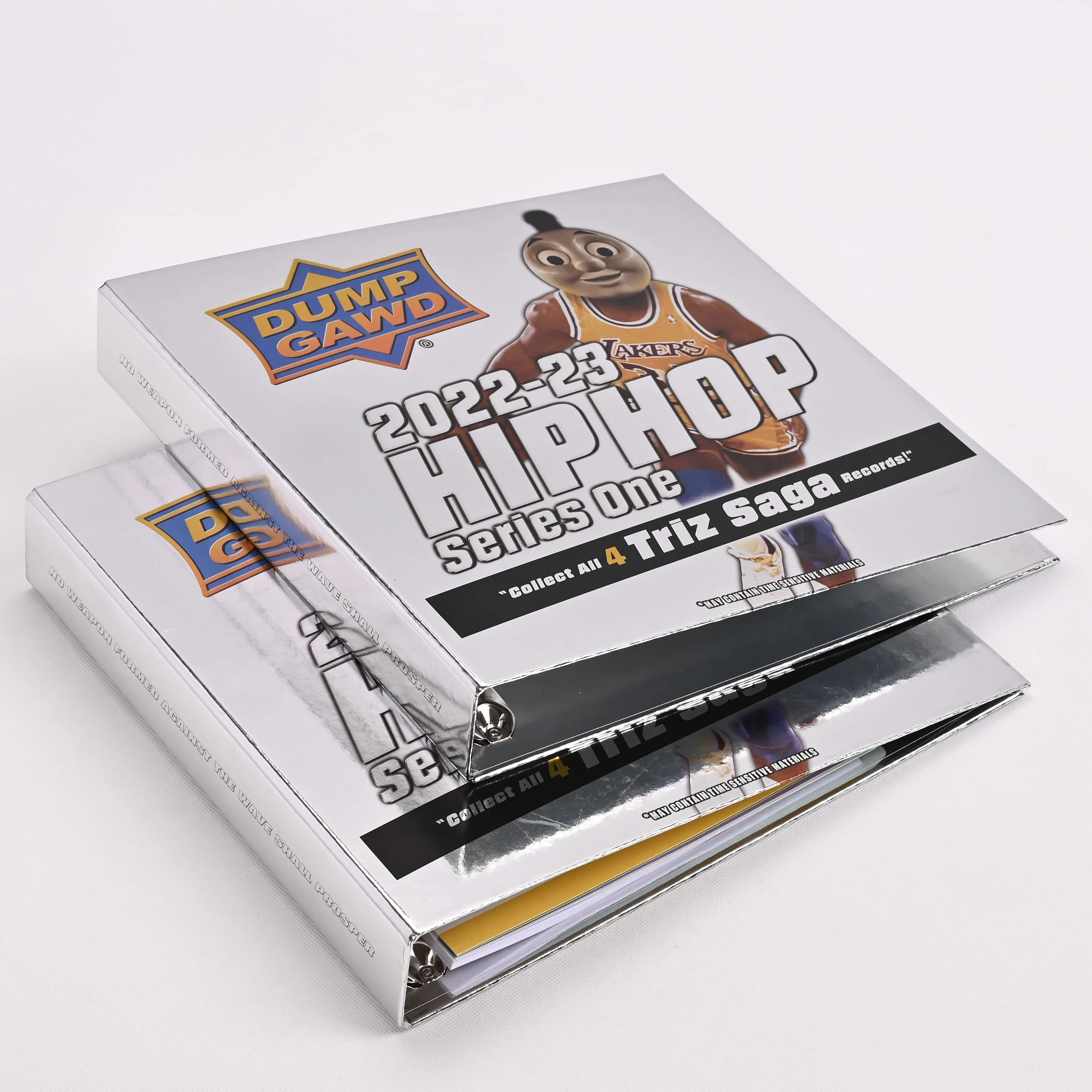 Custom Logo White 3-Ring PVC Binder Pouches A4 Size Office Stationery Cardboard File Folder View Binder for Filing Products