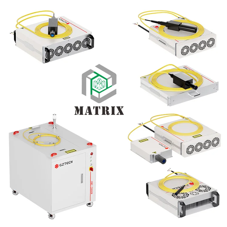 Mopa Fiber Laser source 20W 30W 50W 100w 120w high powered fiber laser source for laser marking machine