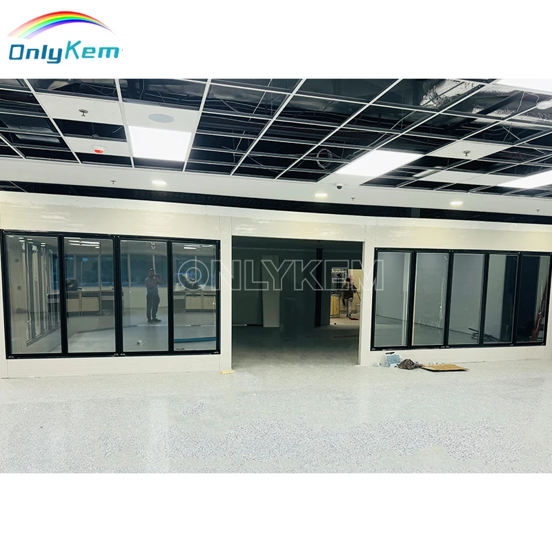 Floral Shops Refrigeration Walk-In Coolers with Glass Door Display Walk-ins