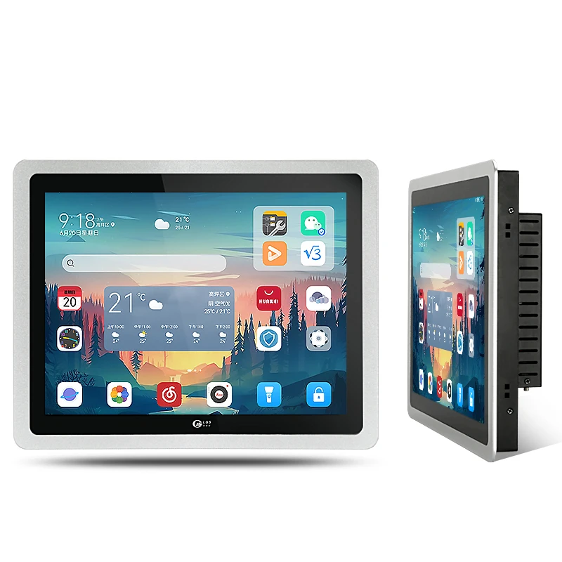 15.6 inch Smart Home Inwall Mount all in one computer poe tablet wall mount android pc