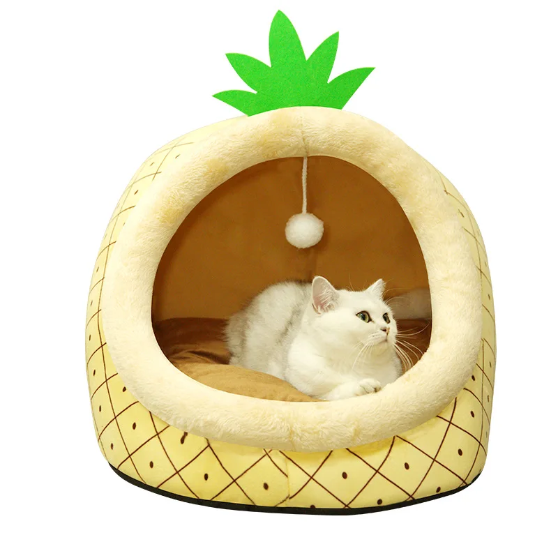 Lovely design plush Cute Soft Cotton Cartoon Small Pet Rabbit Rat Hamster Bed House Sleeping Nest