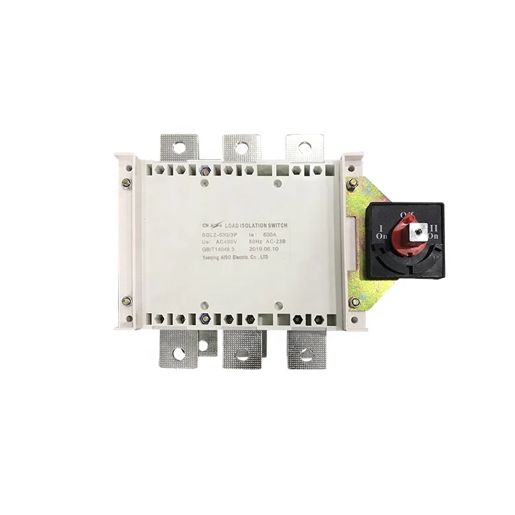 Yueqing AISO Supply Good Quality 630A 3 Phase Disconnector Switch