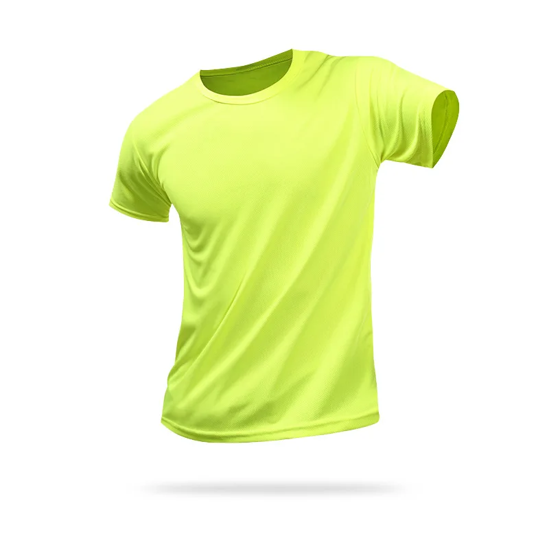 Dry Fit Sublimation Shirts Blanks Tshirts With Logo Custom Logo Printed T-shirts 100 Polyester T Shirt Wholesale T Shirt For Men