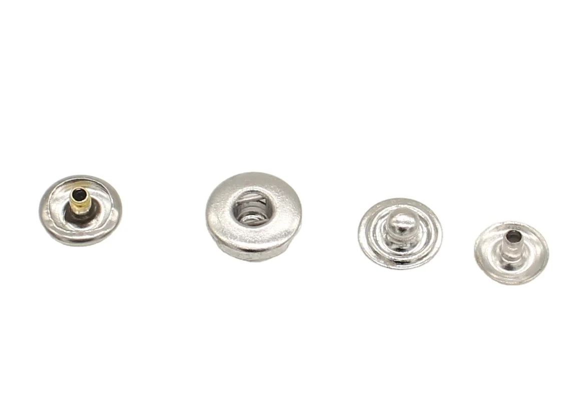 Hot Sale 304 Stainless Steel Rustproof Spring Snap Button for Electric