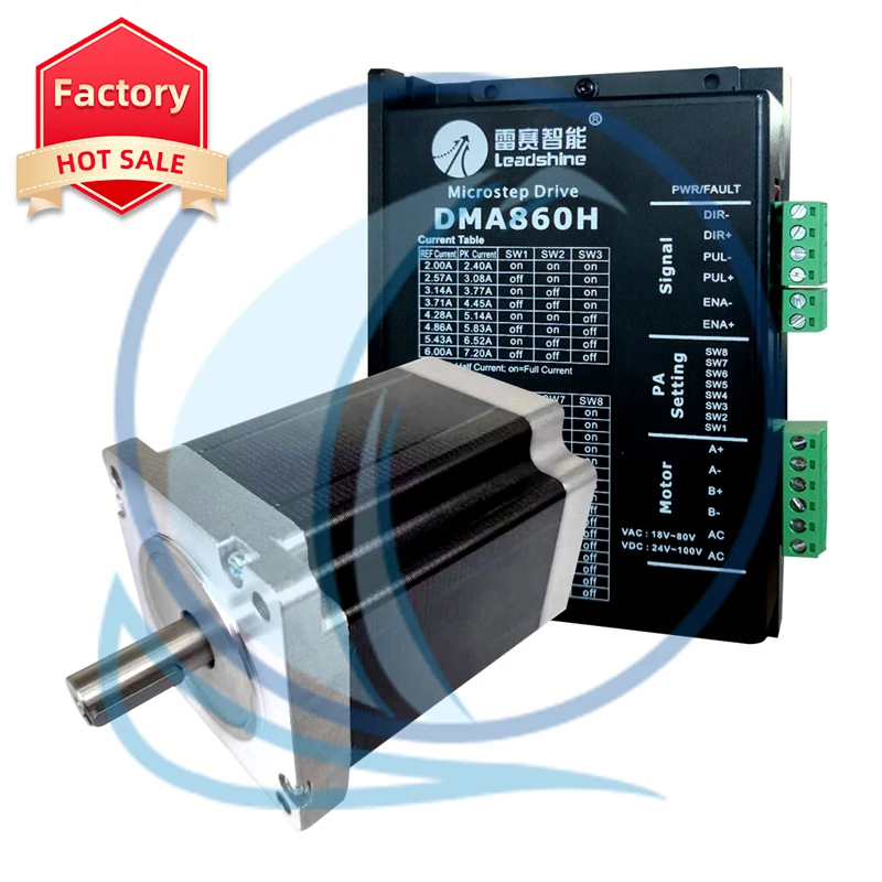 New CNC Engraving Machine Nobel ACT Single Axes Two Phase Hybrid Stepper Motor Controller Stepper Driver Stepper Motor